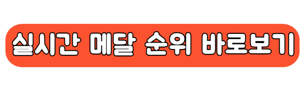 파리 올림픽 실시간 메달 순위 바로보기