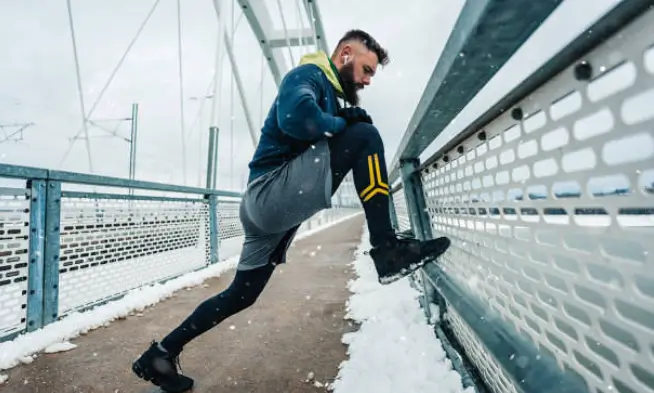 겨울 러닝 복장