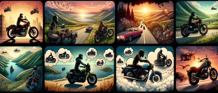 오토바이 꿈해몽10가지