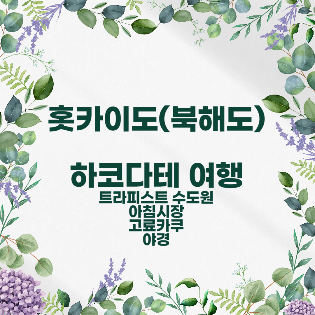 하코다테 자유 여행