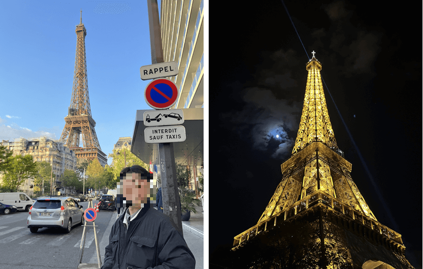 에펠탑-오전-및-야경뷰