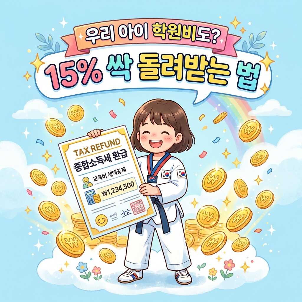 2026년 달라지는 자녀 교육비 공제 혜택 및 예체능 학원비 세액공제 포함 범위 안내