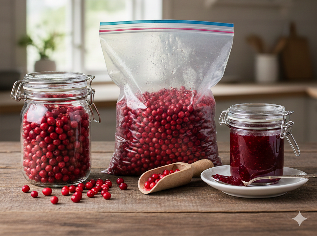 항산화 성분인 레스베라트롤이 풍부해 다이어트와 염증 완화에 좋은 붉은 링곤베리 보관방법