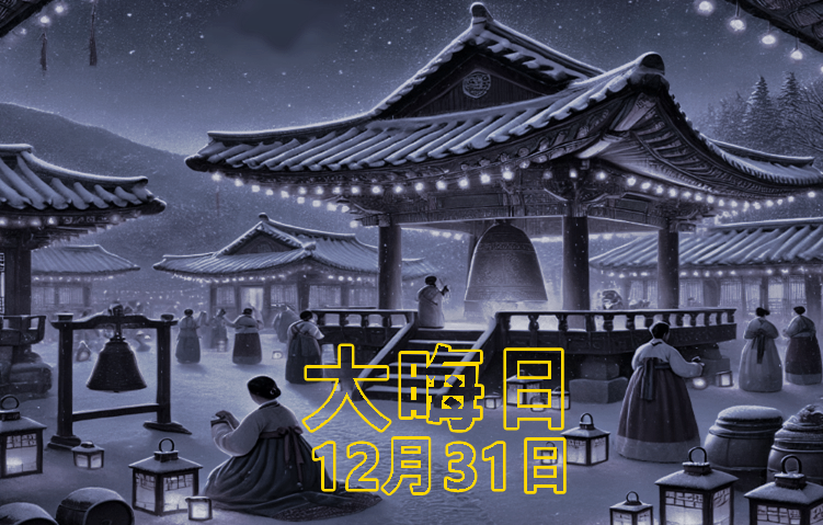 대해일 大晦日 12월31일