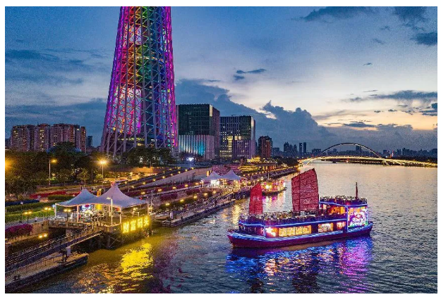 광저우 여행객 증가 중국어뉴스