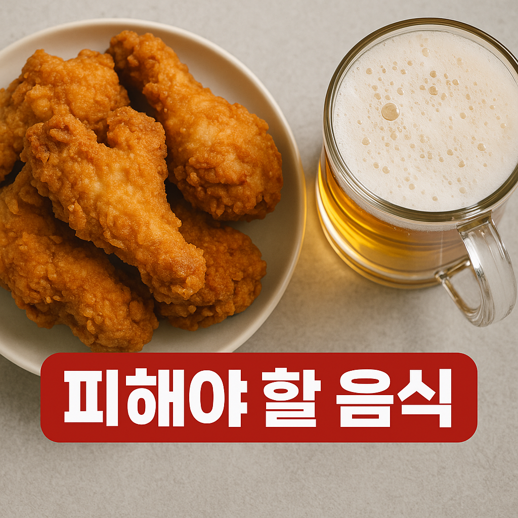 통풍에 안좋은 음식