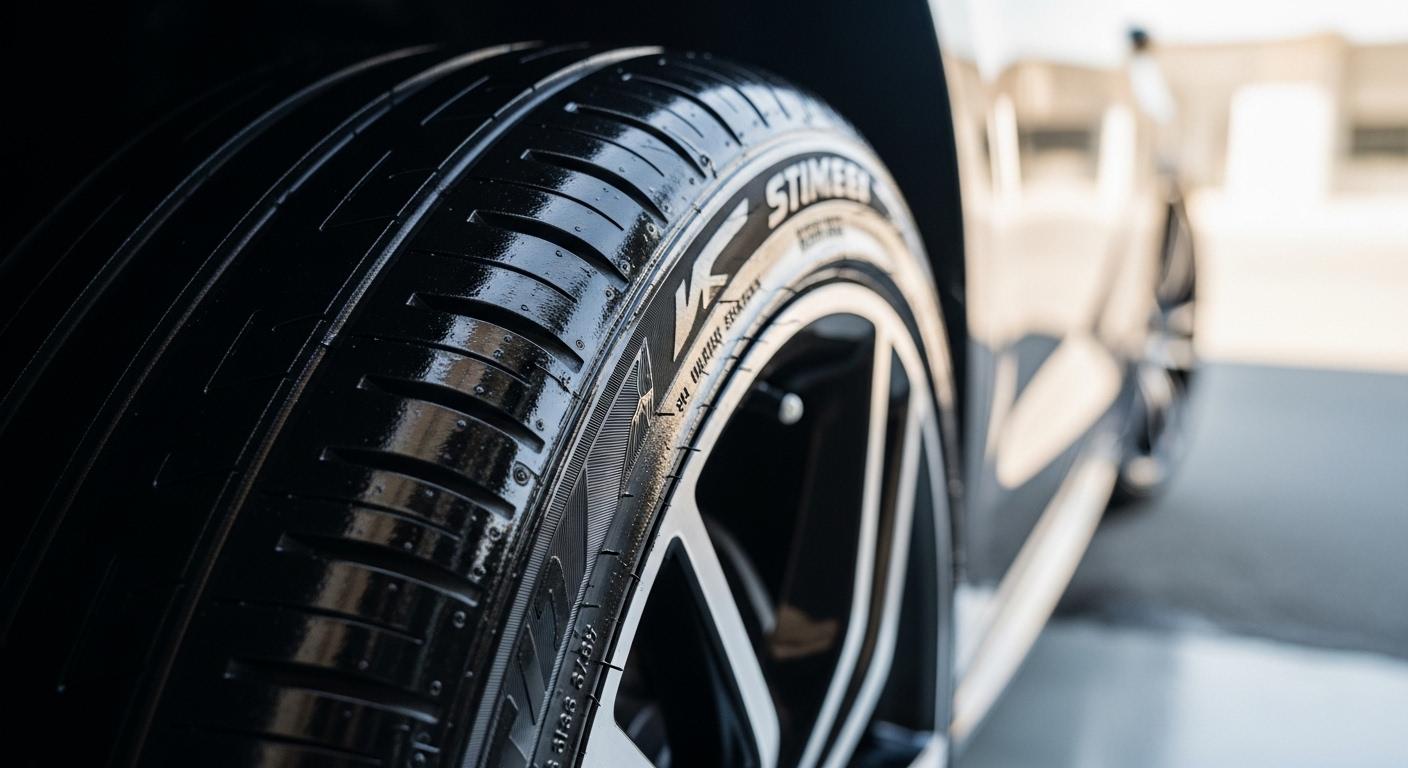 자동차 타이어광택제