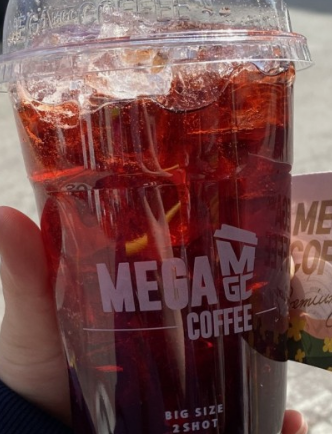 메가커피 가장 많이 팔리는 메뉴 7가지