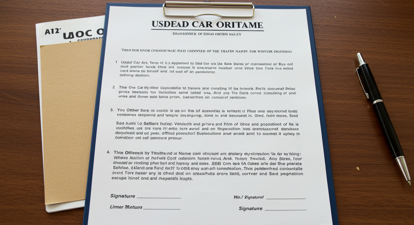 중고차 구매자의 명의 이전 조건#2