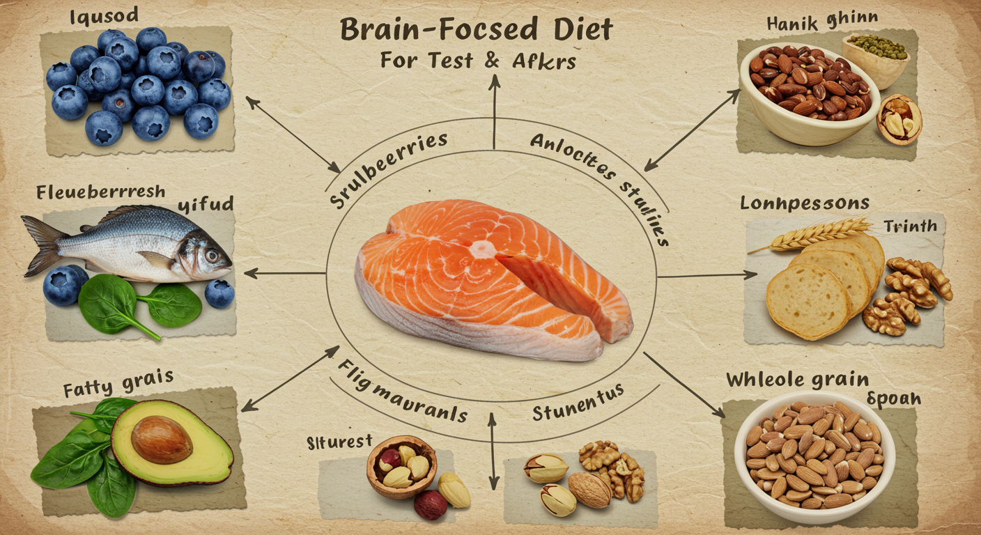 수험생과 학생을 위한 두뇌 집중 식단