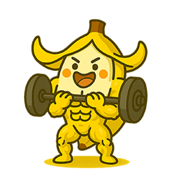 웨이트 운동하는 바나냥 (NG Insight)