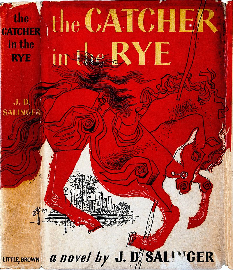 J.D. Salinger 호밀밭의 파수꾼 책 표지.