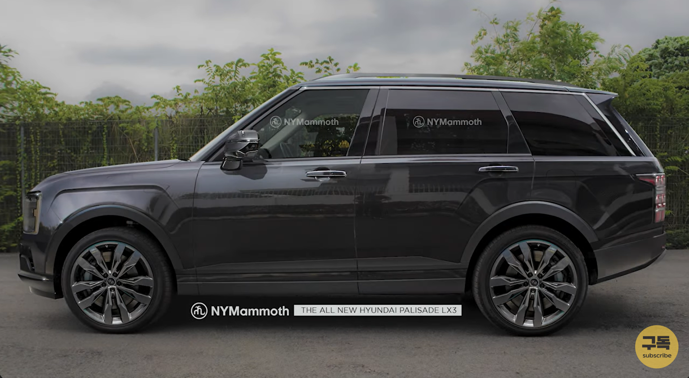 현대자동차 팰리세이드 풀체인지 예상도