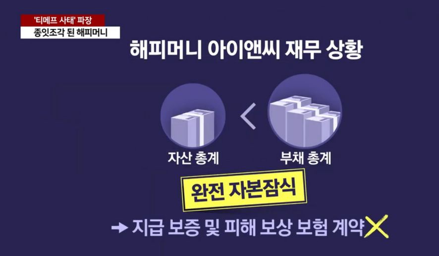 재무상황이 악화된 해피머니
