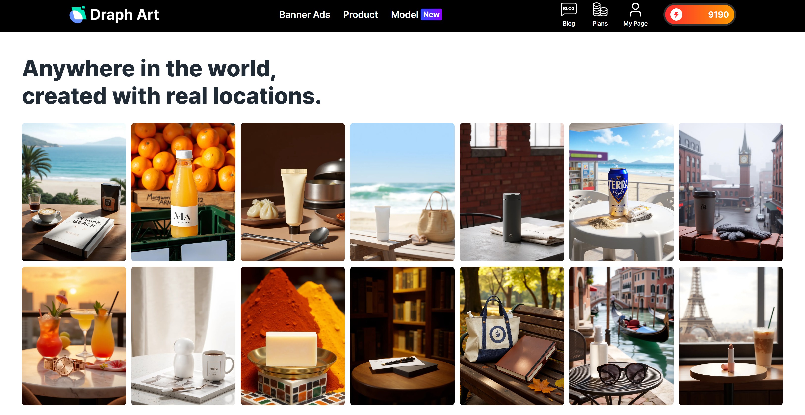Draph Art: Professional Product Photography AI Service