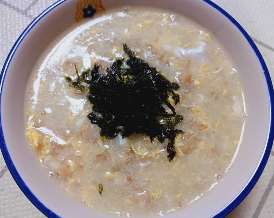 오트밀, 계란죽