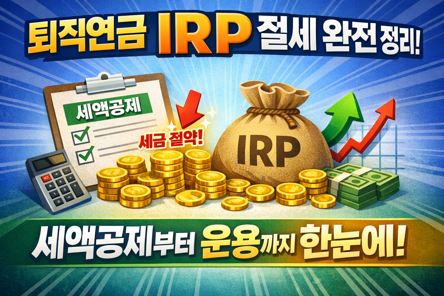퇴직연금 IRP 절세 완전 정리