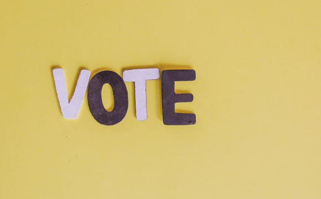 vote 영문 글자 사진,unsplash 사진제공