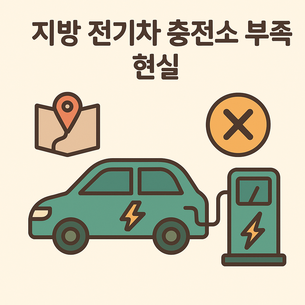 지방 전기차 충전소 부족 현실 관련 이미지 사진