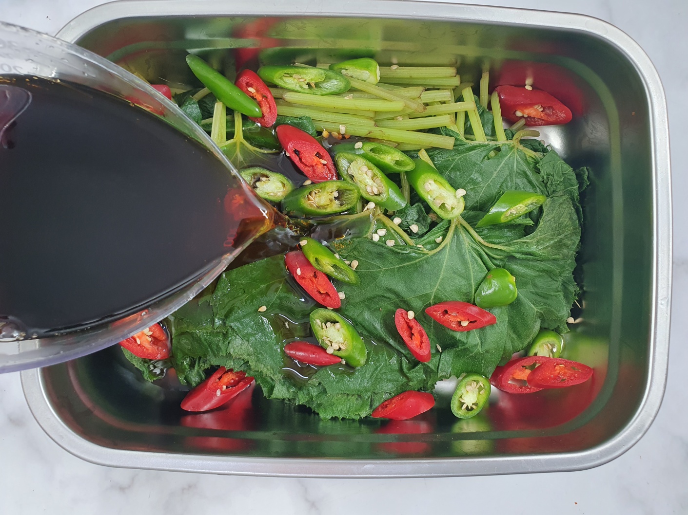 머위나물 장아찌 담는법