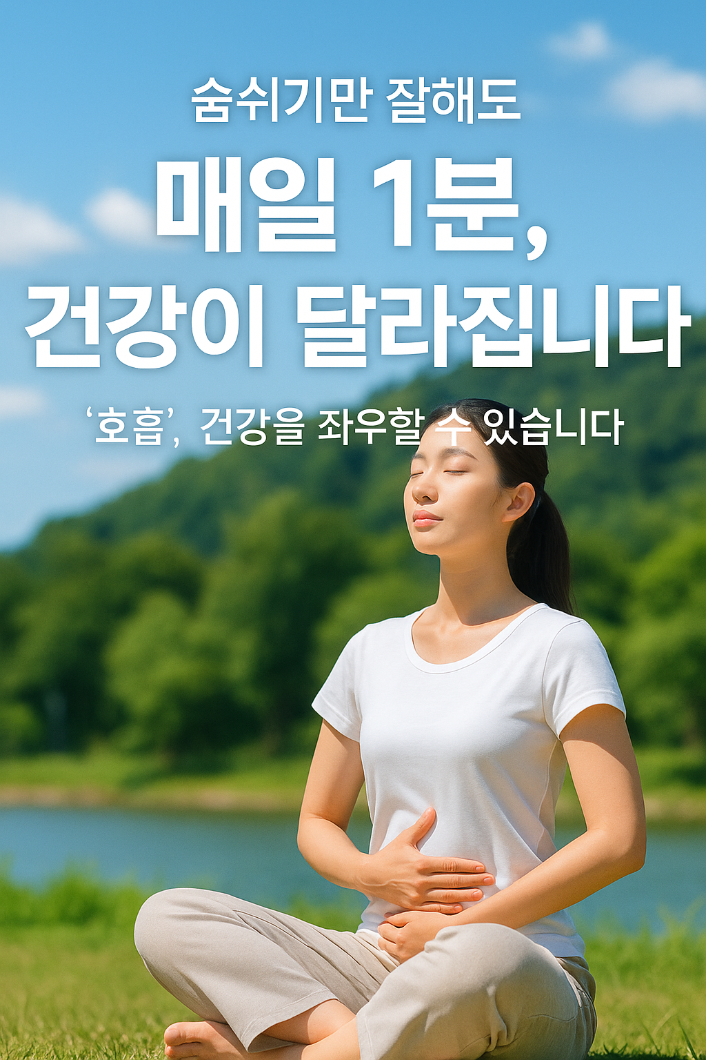 매일 1분, 숨쉬기만 잘해도 달라지는 건강의 비밀