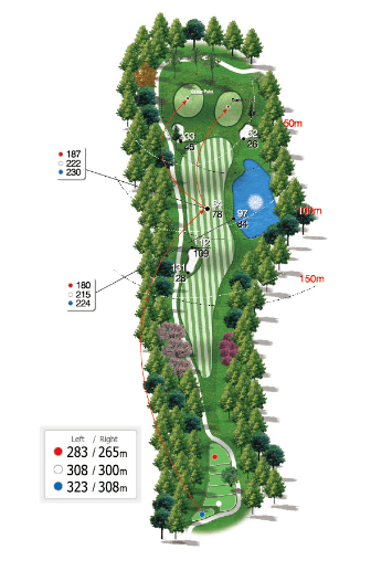 오크힐 코스 2 Hole
