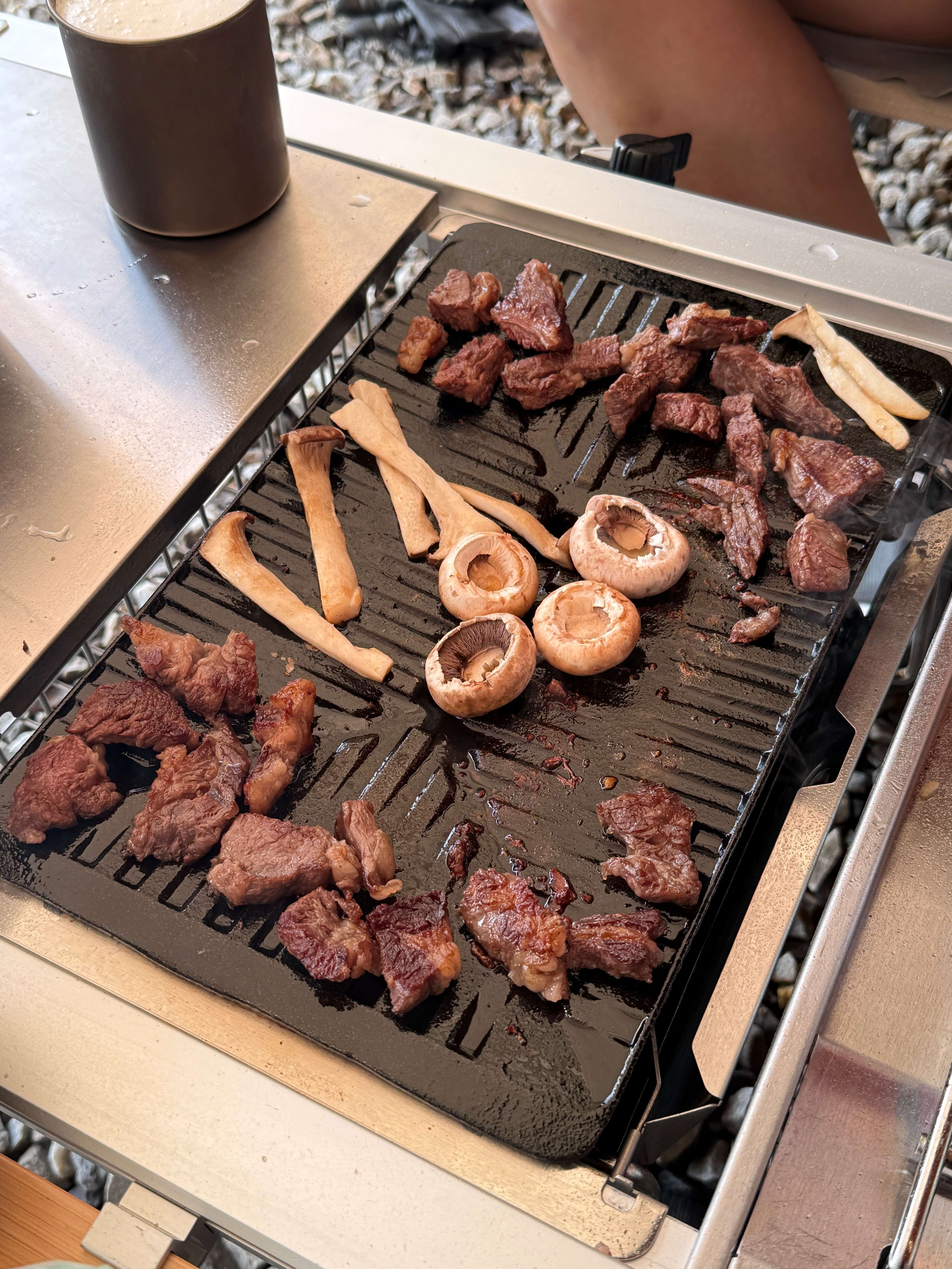 캠핑장음식-소고기