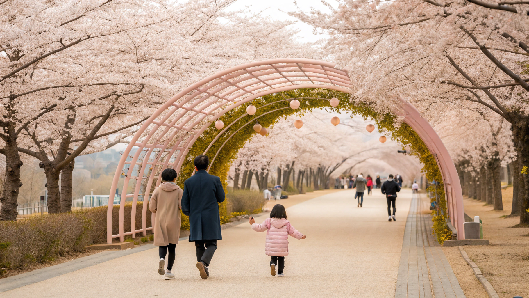 4월에 아이와 함께 벚꽃 봄소풍 서울대공원