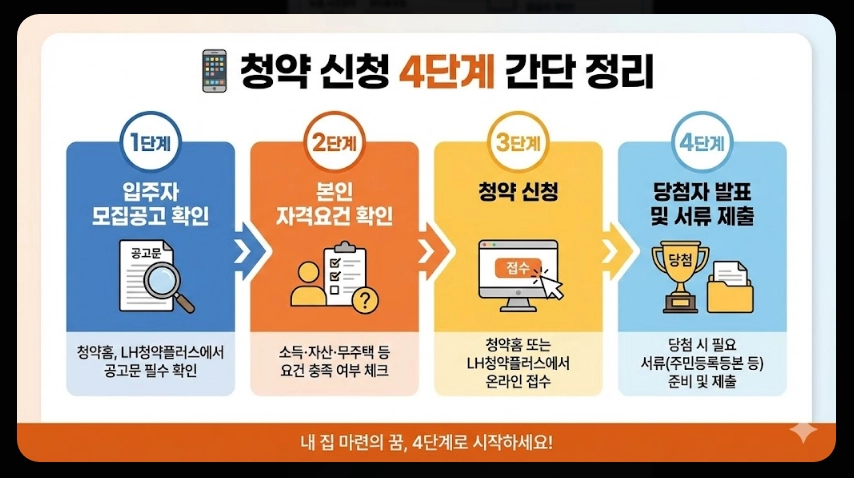 공공분양 청약조건 신청방법 혜택3분확인