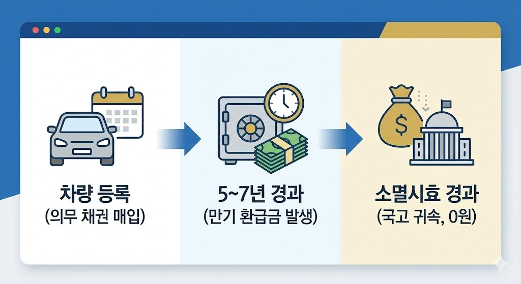 자동차 채권 미환급금