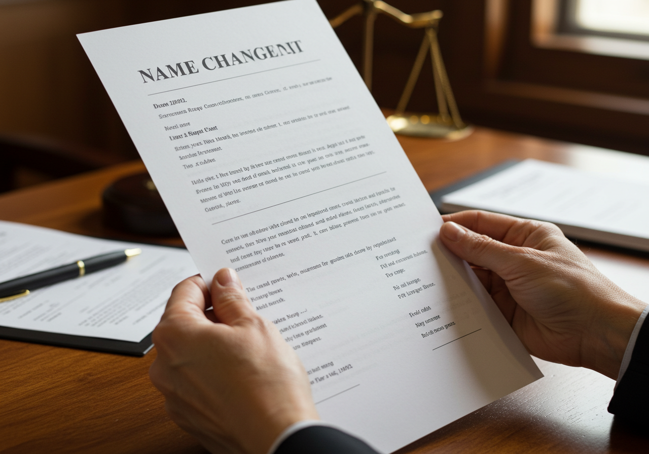 개명 사유서, 왜 중요할까요? 작성 꿀팁 대방출!