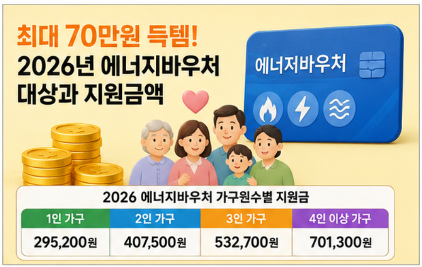 2026 전기요금 폭탄 피하는 방법! 주택용 에너지캐시백 vs 에너지바우처 완벽 비교