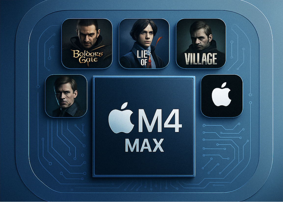 MacOS 게임 어디까지 가능할까? (M4 MAX, 게임 포팅 툴킷, AAA 지원) MacOS 게임 플레이 가능한가? M 시리즈 맥에서 AAA 게임 실행 모습