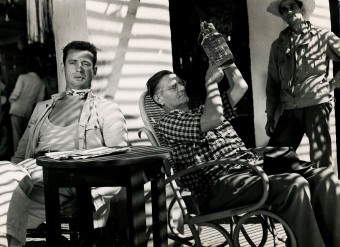 앙리 조르주 클루조 감독과 알프레드 히치콕감독의 사진