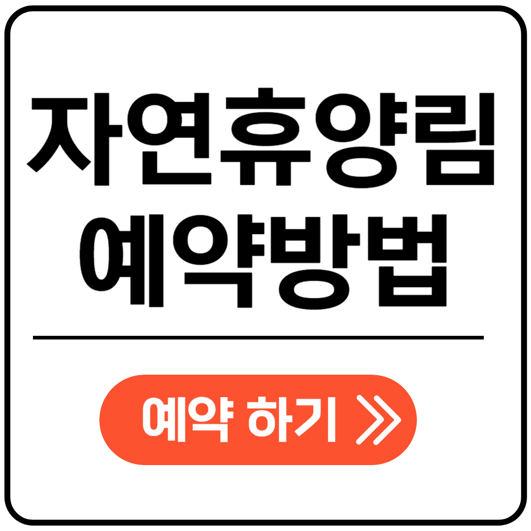 자연휴양림 포스팅 표지