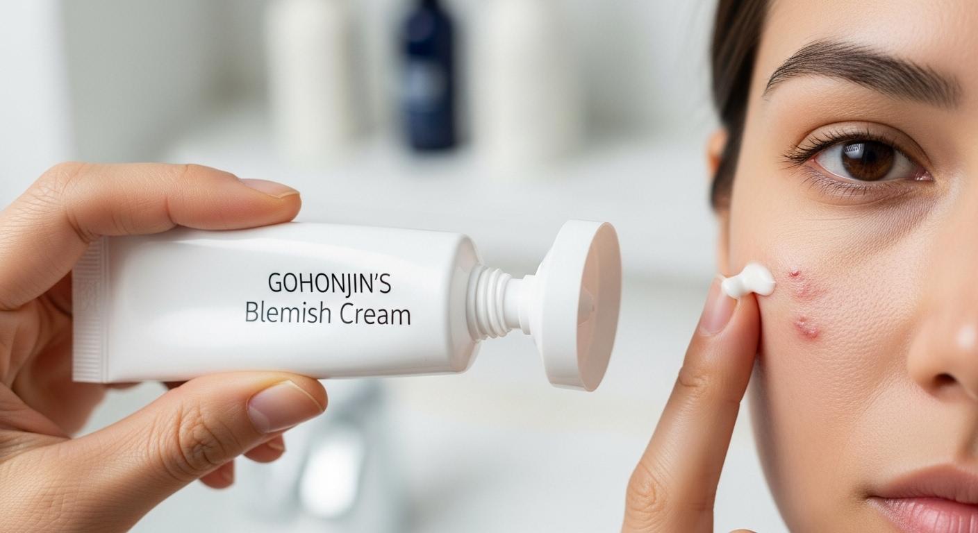 고혼진 기미크림 바르는법