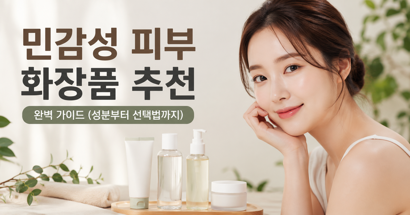 민감성 피부 화장품 추천