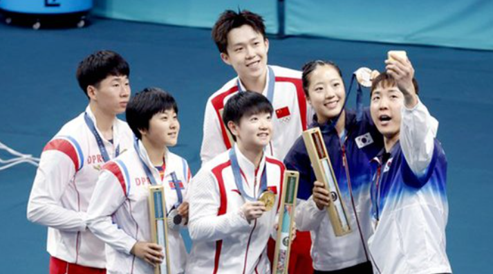 신유빈 셀카 리정식 김금용