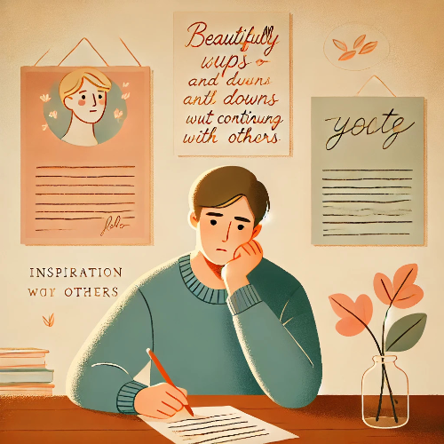 소심한 중년 그러나 가족을 위한 노력