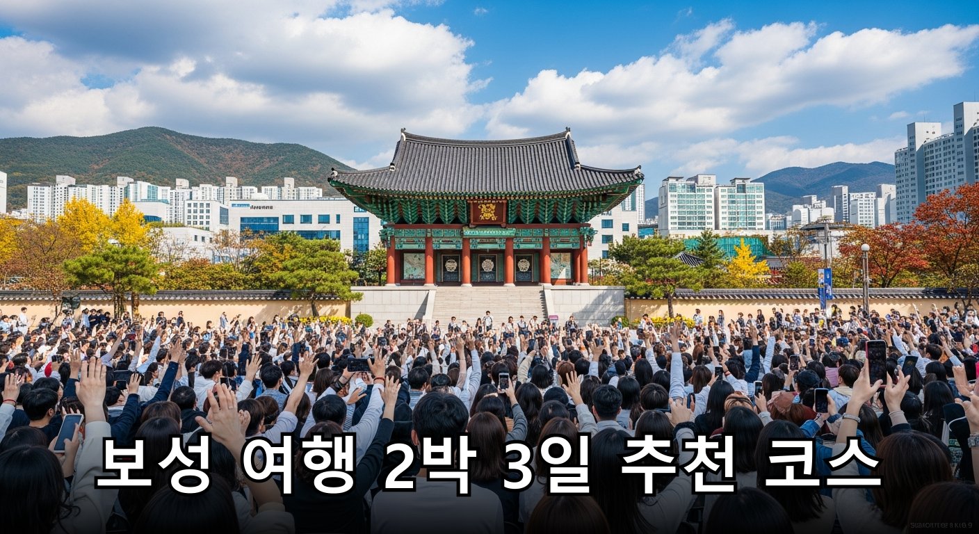 벌교의 꼬막 정식과 문학관 모습