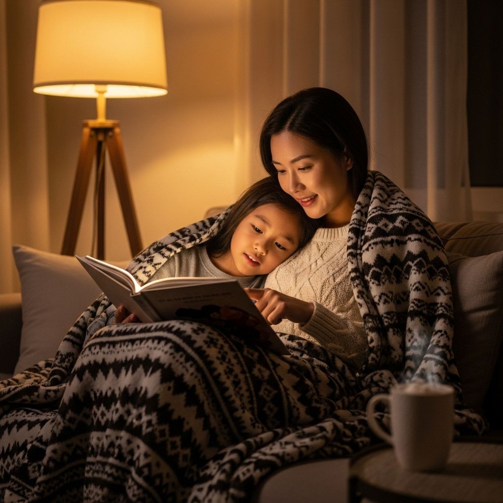 서울윈터페스타 제야의 종, 동화책을 읽어 주는 엄마