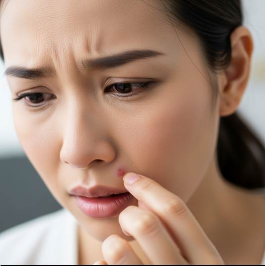 인중 여드름 원인, 자꾸 재발하는 이유와 관리법 5가지