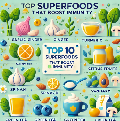 면역력 강화하는 슈퍼푸드 10가지 관련 사진