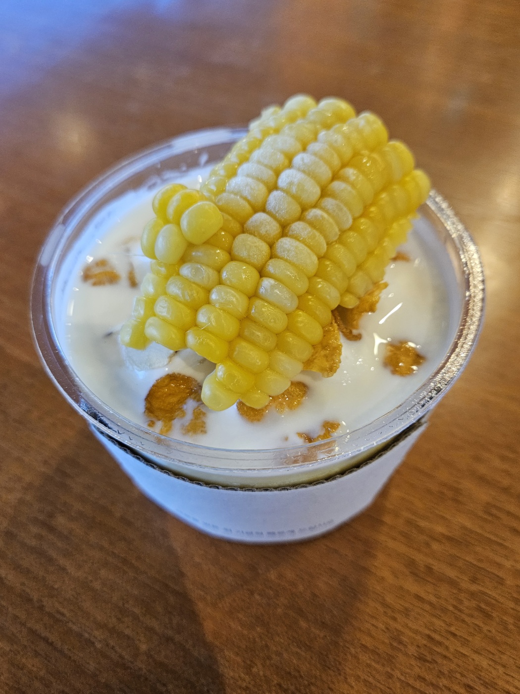 이디야 초당옥수수 빙수