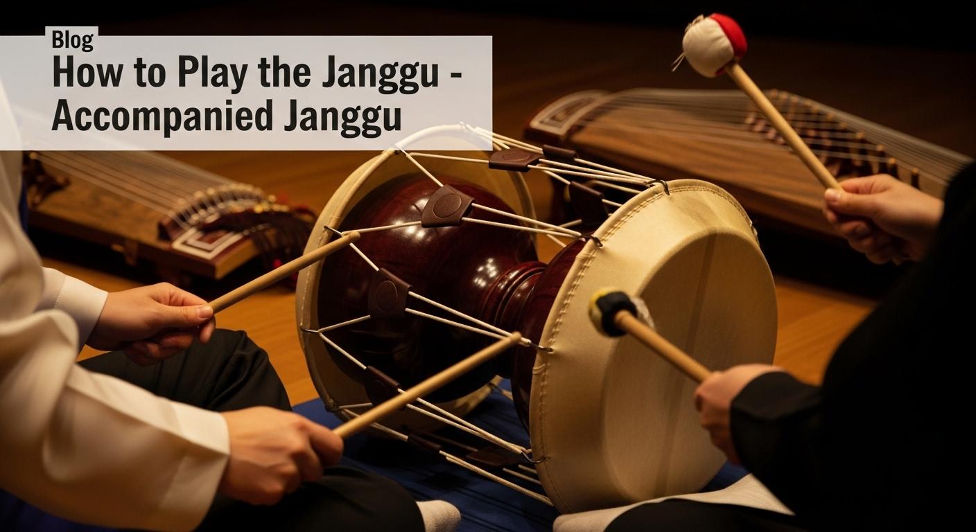 장구의 연주법 &ndash; 반주장구