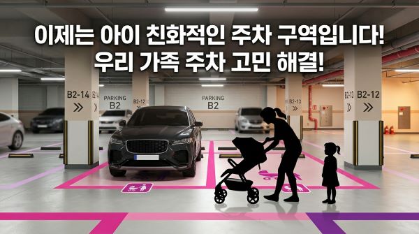 아동동반 주차구역 확대