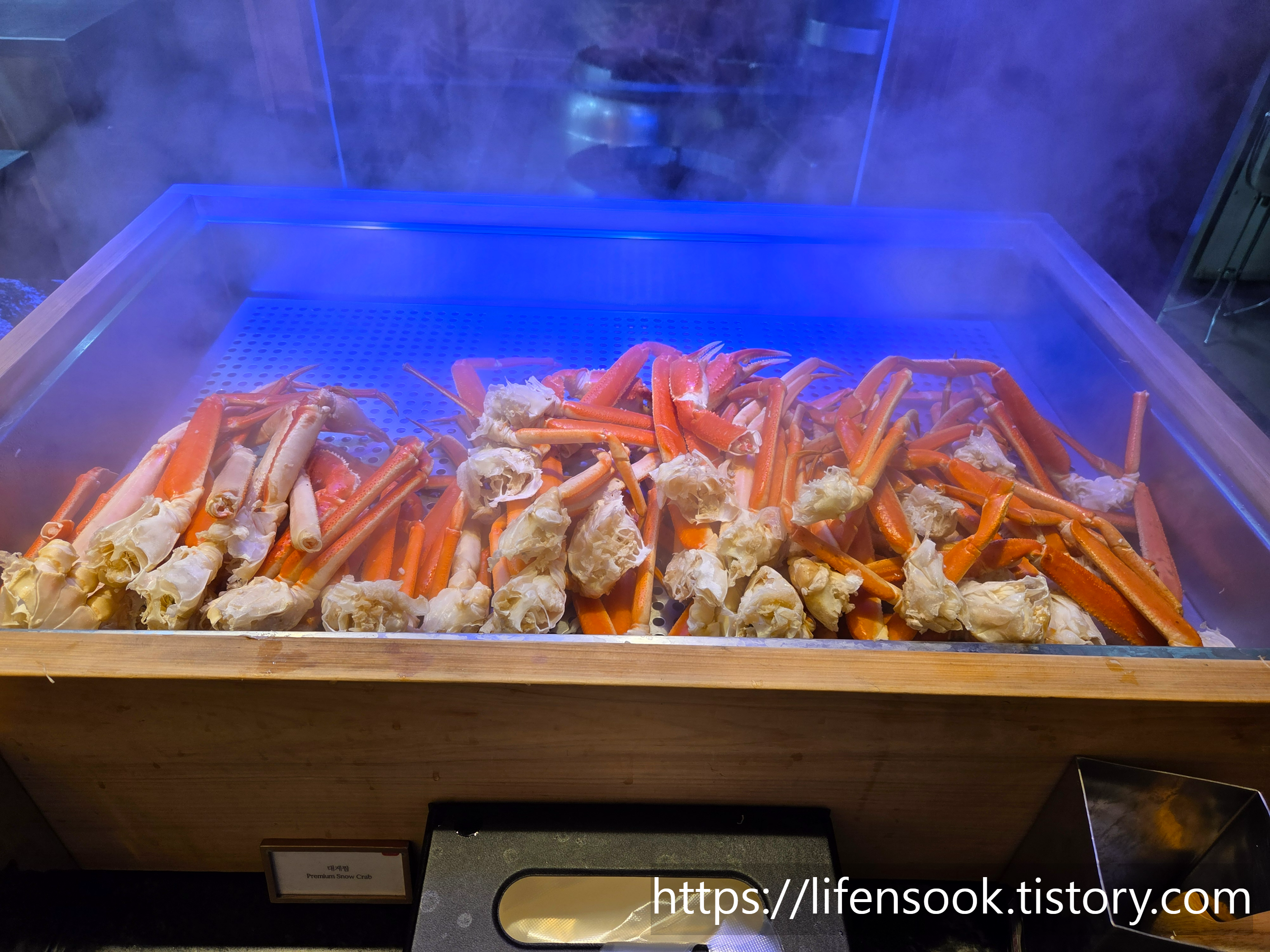 비스타 워커힐 서울 더뷔페 대게찜