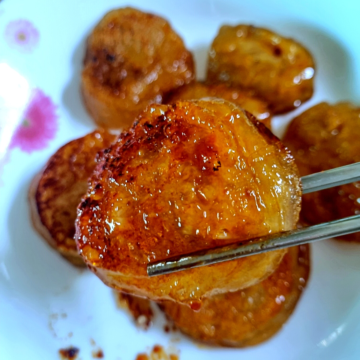 라이스페이퍼 팽이버섯 구이: 관자보다 더 관자구이 같은 맛