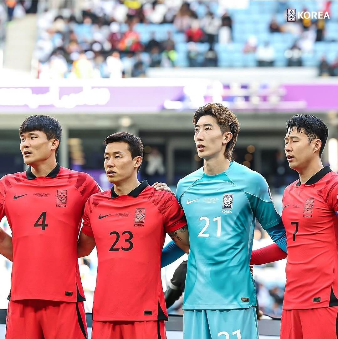 김민재-김태환-조현우-손흥민