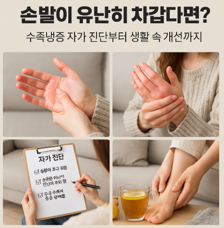 수족 냉증에 대한 이미지
